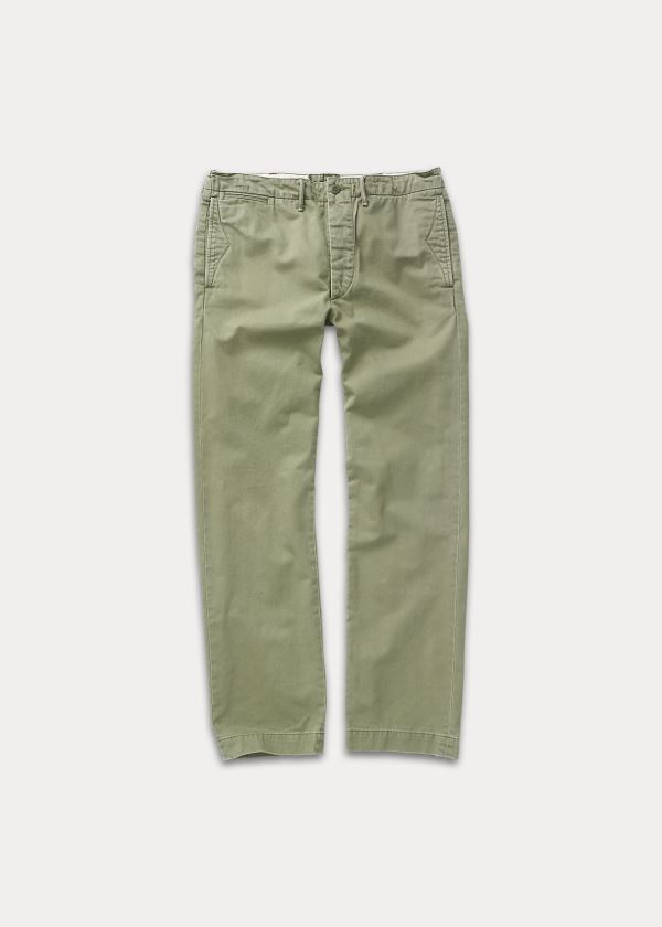 Calça Chino Ralph Lauren Algodão Straight Leg Homem 04278-PWMZ